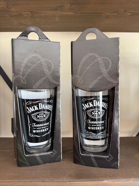 Jack Daniel’s 16oz Highball Glasses Set of 5